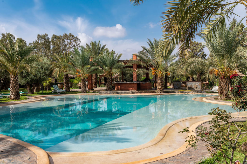 Piscine & Solarium Alma Marrakech